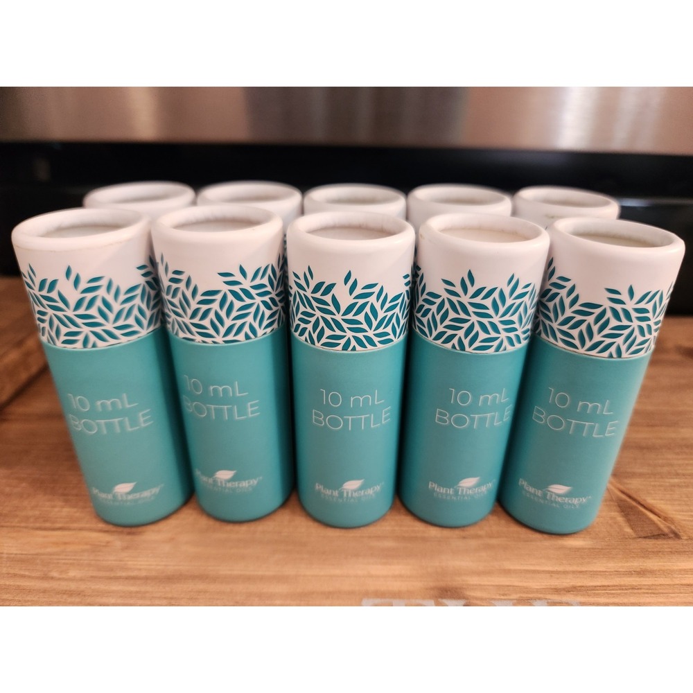 *NEW Set Of 10 Plant Therapy Essential Oils 10 mL Bottles